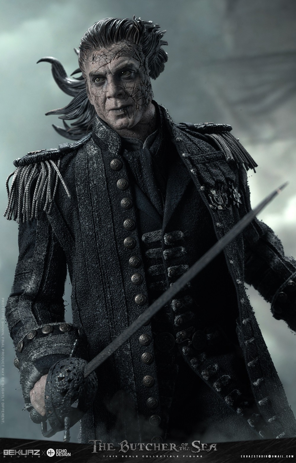 Pre order! EKUAZ STUDIO EKS013 The Butcher of the Sea Captain Armando Salazar 1/6 Scale figure