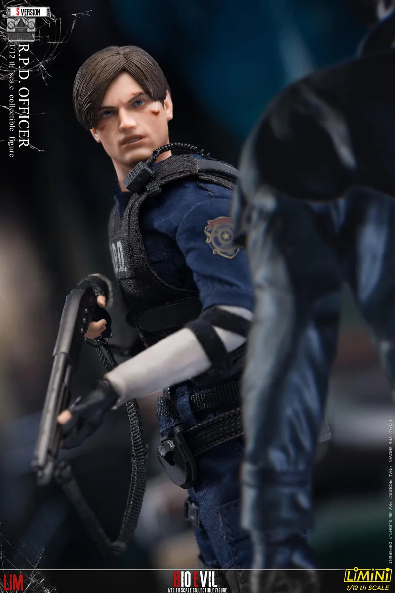 In stock! LIMTOYS LIM007R.P.D Officer Version S 1/12 Scale Action Figure