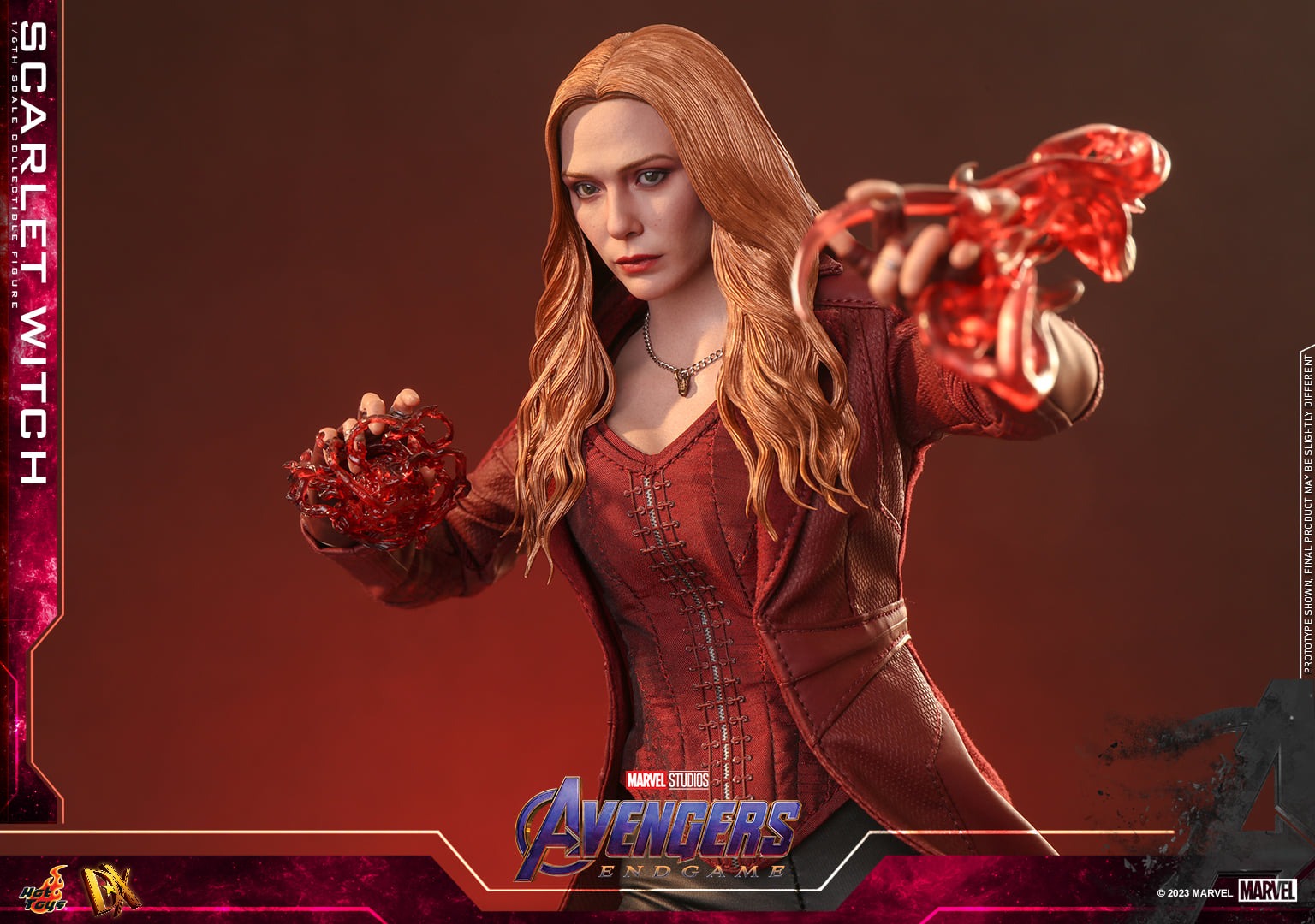 In Stock! Hot Toys DX35 Avengers Endgame Scarlet Witch 1/6th Scale Collectible Figure (Sculpted Version)