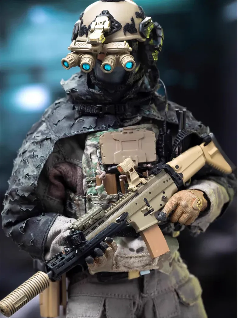 Pre-order! HASUKI SA04 Black Ops Night Weaver Series 1/12 Action Figure