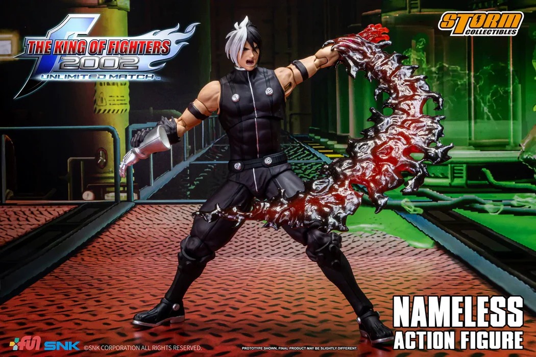 In stock! Storm Collectibles SKKF12 KOF 2022 Nameless 1/12 Action Figure