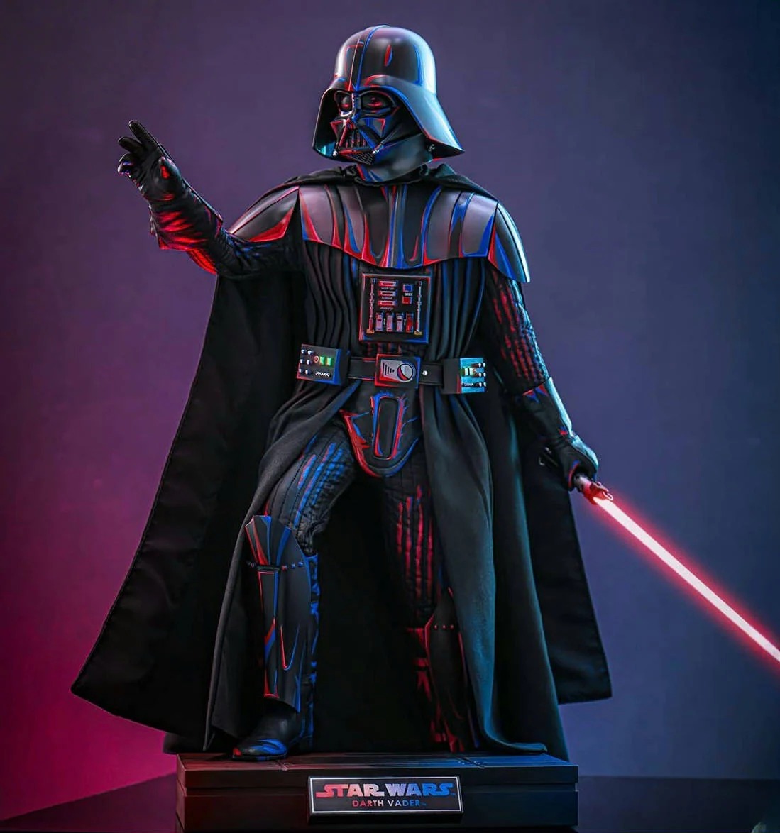 In Stock! Hot Toys MMS777 Star Wars - Darth Vader (Dueling Effect Version) Collectible Figure (Hot Toys Exclusive)