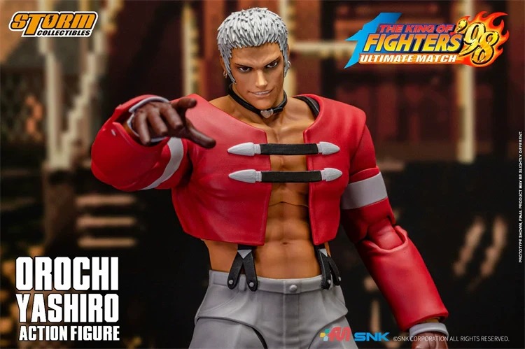 In stock! Storm Collectibles SKKF13 KOF98' OROCHI YASHIRO 1/12 action figure