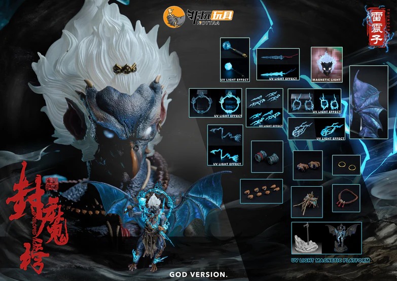 In stock! NOTTAA YM004 Thunderbolt 1/12 Action Figure (A/B/C Version)