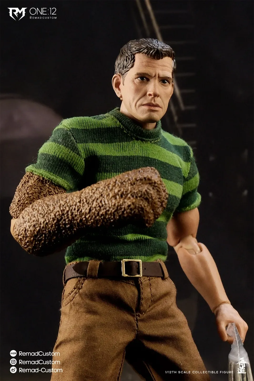 In stock! RemadCustom RM-017 1/12 Mutant Sandman Action Figure Deluxe Version