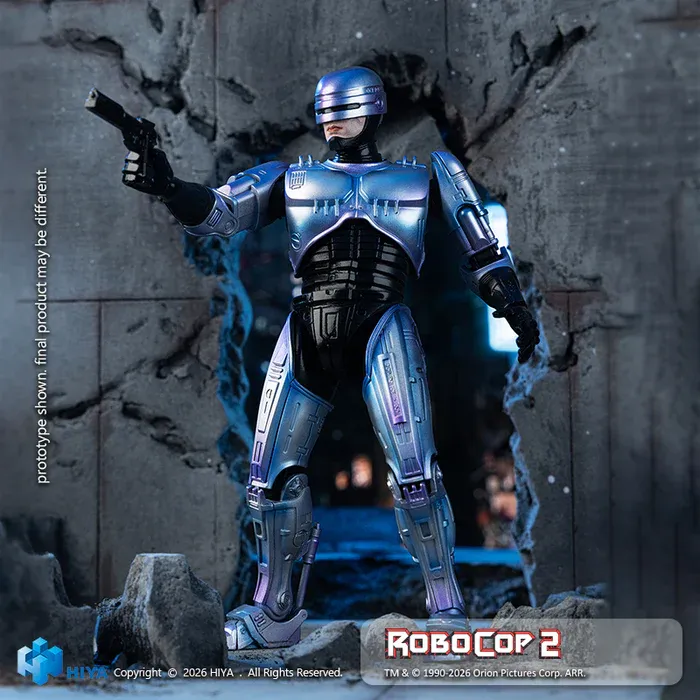 Pre-order! HiyaToys ESR0302 RoboCop 2 RoboCop 1/12 Action Figure