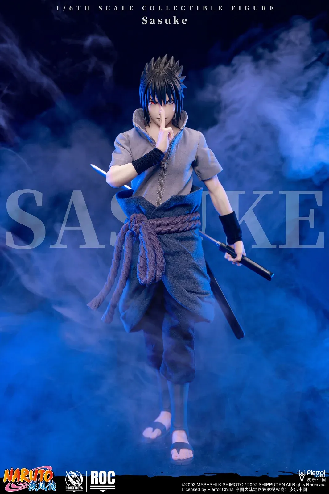 Pre order! Rocket Toys ROC017 Sasuke Uchiha Standard Version 1/6 Collectible Action Figure
