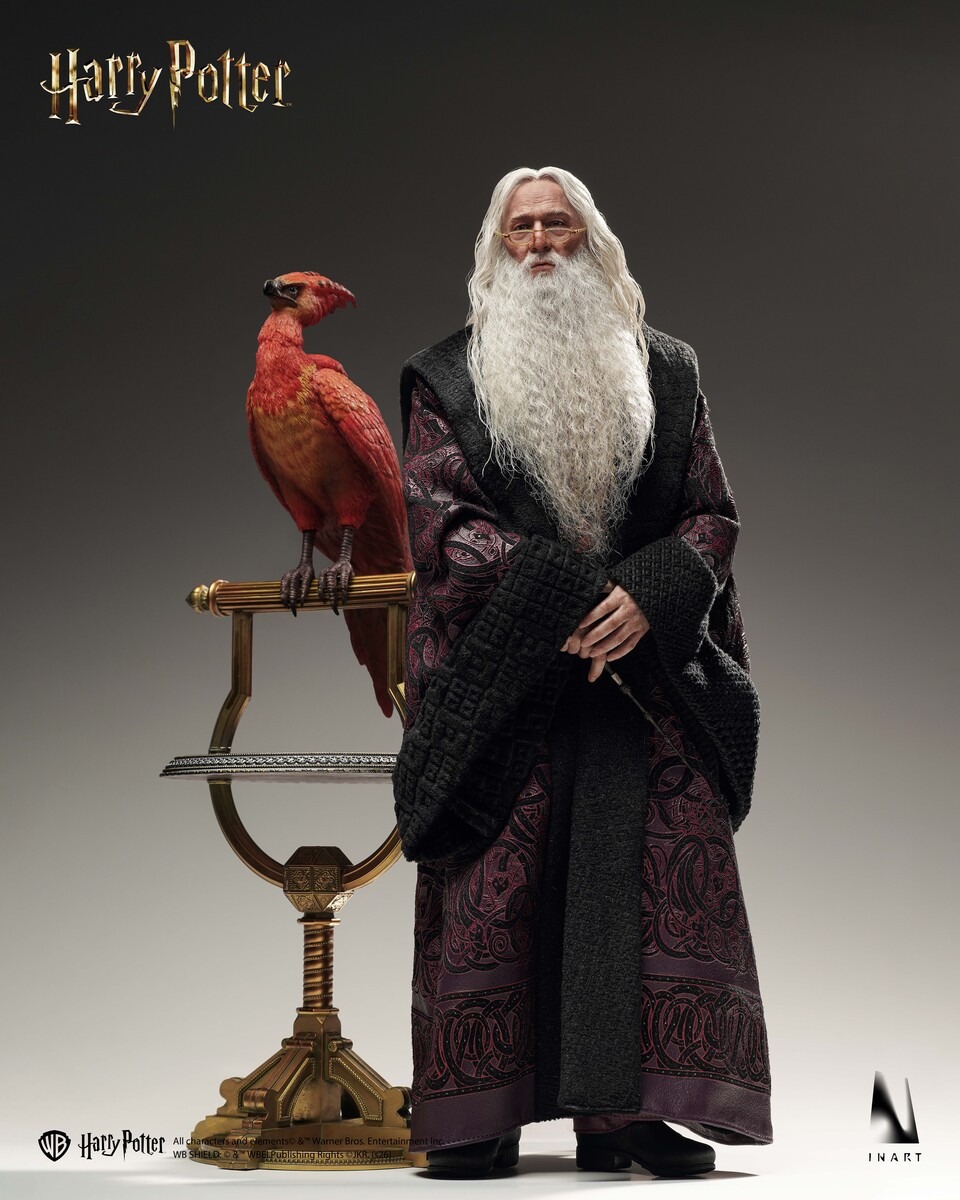 Pre order! INART Albus Dumbledore Harry Potter Chamber of Secrets 1/6 Figure Premium Version