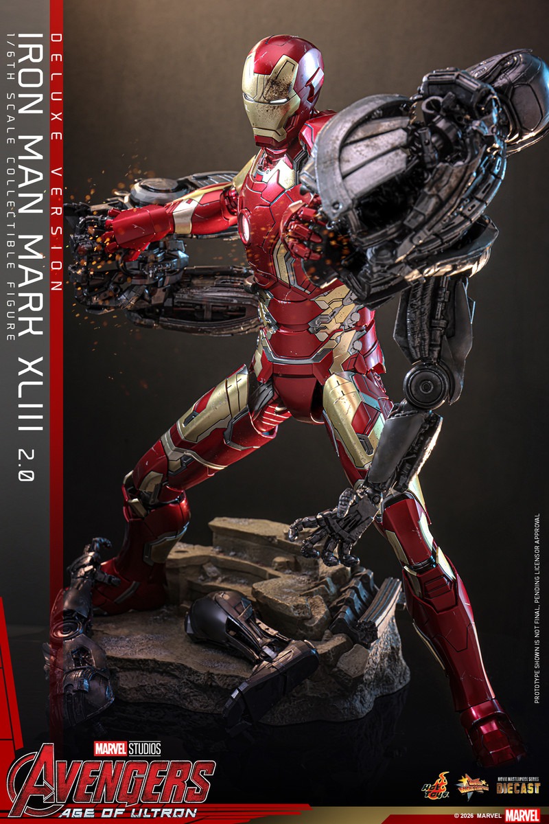 Pre order! Hot Toys MMS866D81 Iron Man Mark XLIII 2.0 Deluxe mark 43 mk43 1/6 Scale figure collectibles