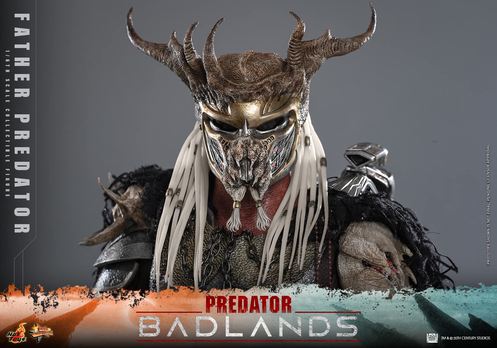 Pre order! Hot Toys MMS863 Predator: Badlands: Father Predator / Njohrr 1/6 scale Collectible Figure
