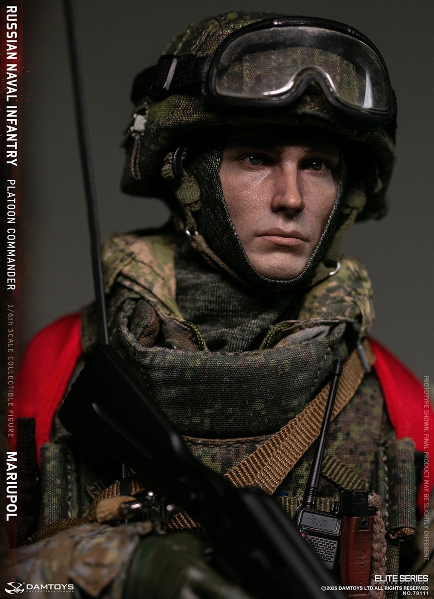 Pre order! DAMTOYS 78111 1/6 Russian Naval Infantry Commander – Mariupol Edition