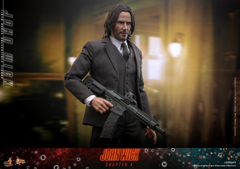 In Stock! Hot Toys MMS729B John Wick Chapter 4: John Wick 1/6 Figure (Special Edition)