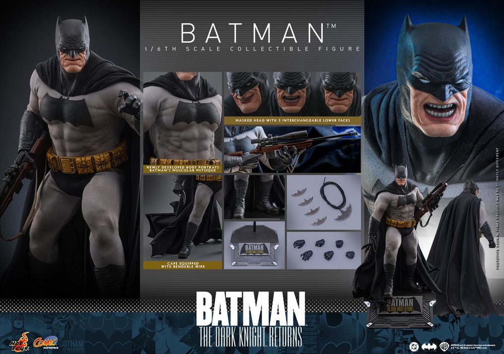In stock! Hot Toys CMS024 Batman The Dark Knight Returns 1/6 Figure