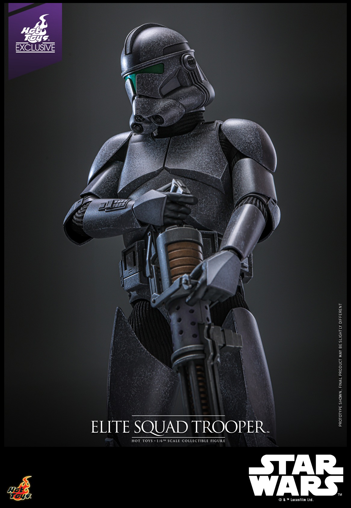 In Stock! Hot Toys The Bad Batch Elite Squad Trooper (TMS150) 1/6 Scale Figure