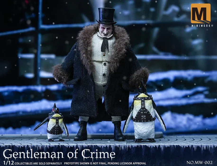 Pre order! Miniwork MW-002 The Penguin Gentleman of Crime 1/12 Action Figure