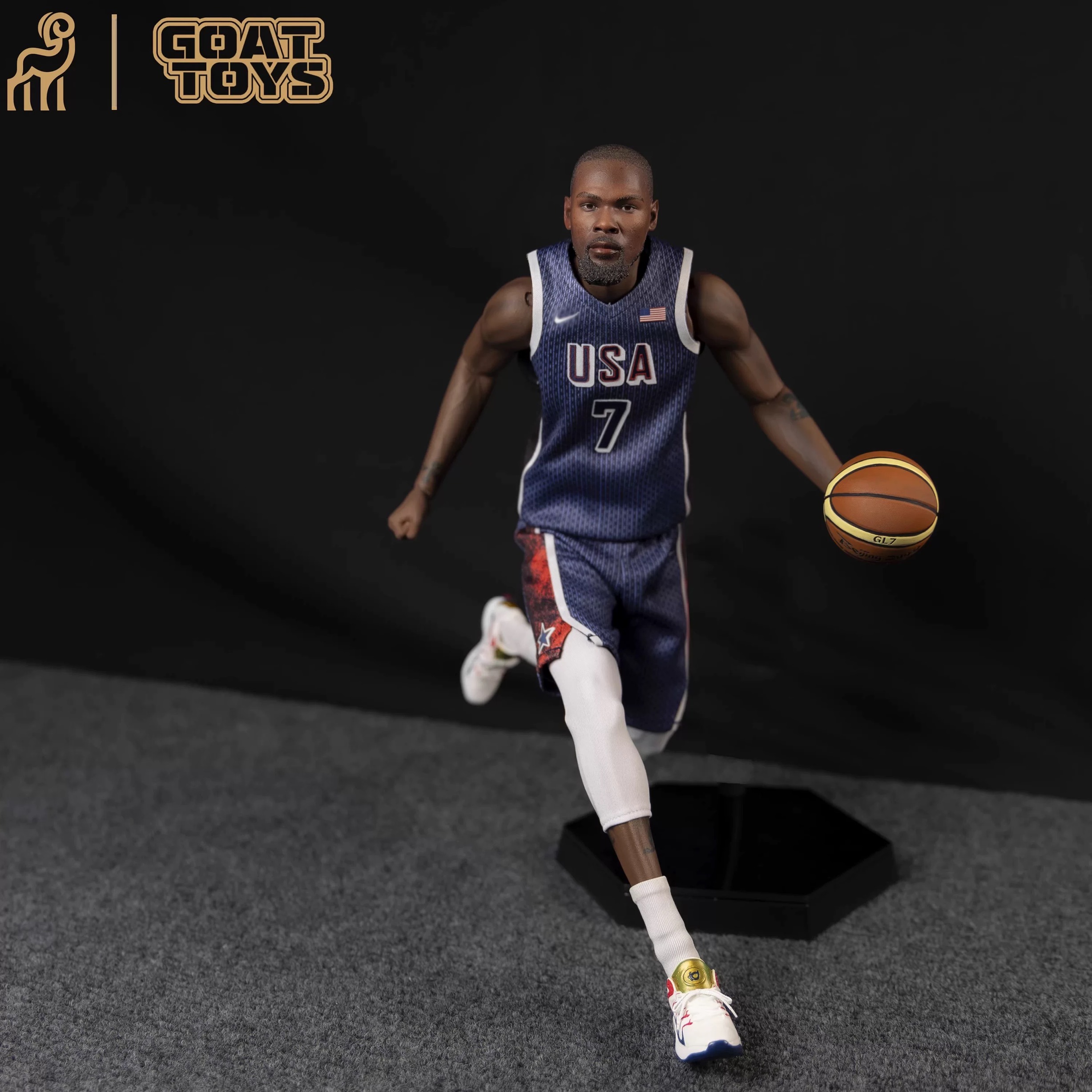 Pre Order! Goat Toys - NBA 1/6 Kevin Durant Olympic Games Fine Paint Set