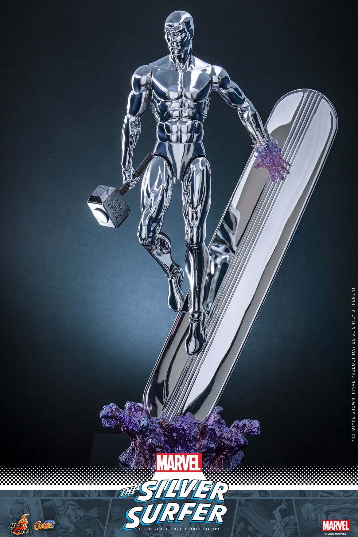Pre order! Hot Toys CMS033 Silver Surfer Marvel Comics 1/6 Collectible Figure