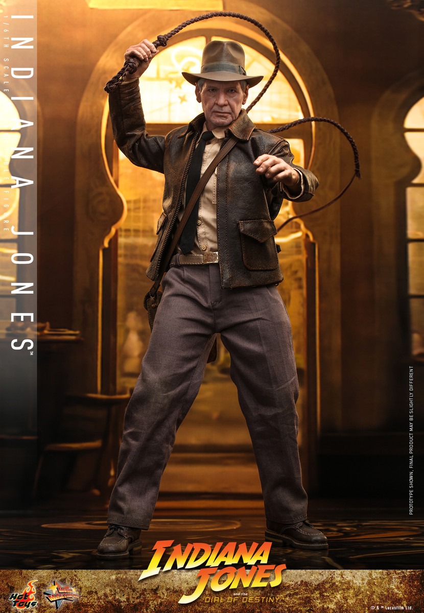 In Stock! Hot Toys MMS716 Indiana Jones and the Dial of Destiny 1/6th scale Indiana Jones Collectible Figure