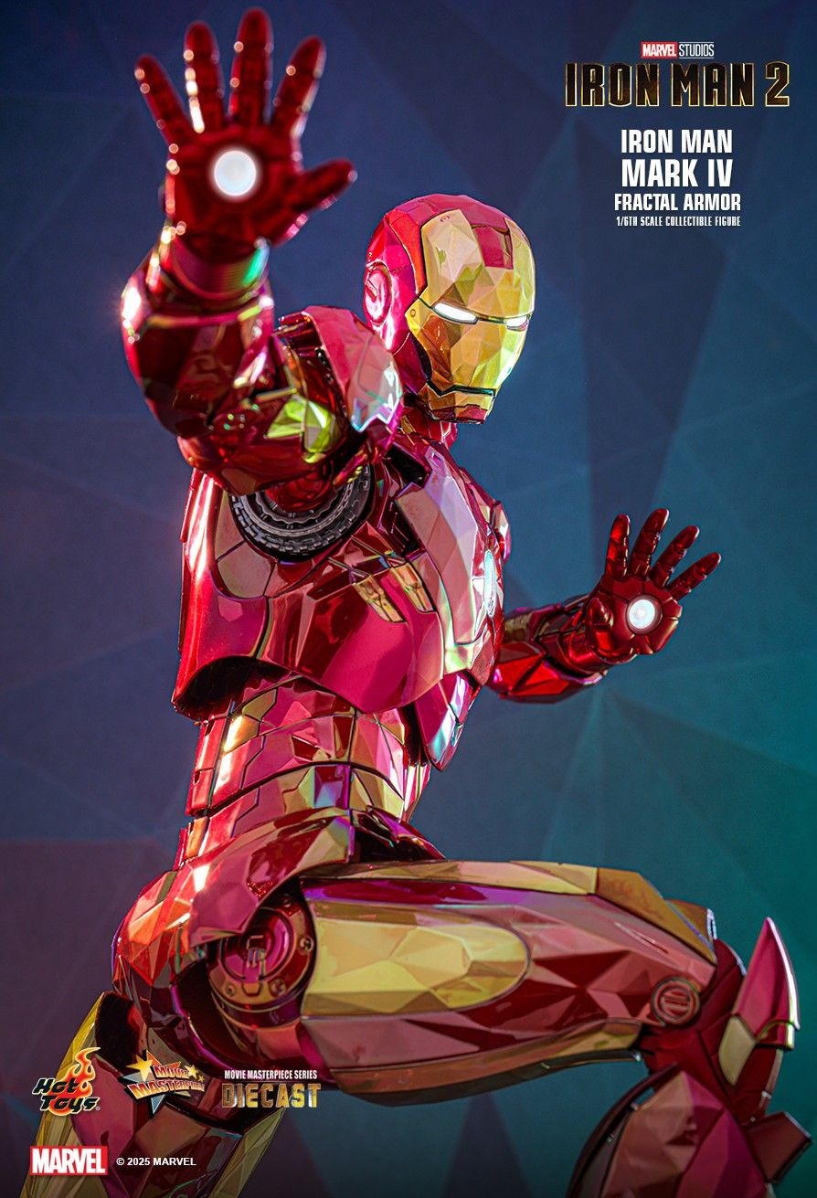 In stock! Hot Toys MMS792 Iron Man 2 Iron Man Mark IV mk4 (Fractal Armor) 1/6 scale Collectible Figure