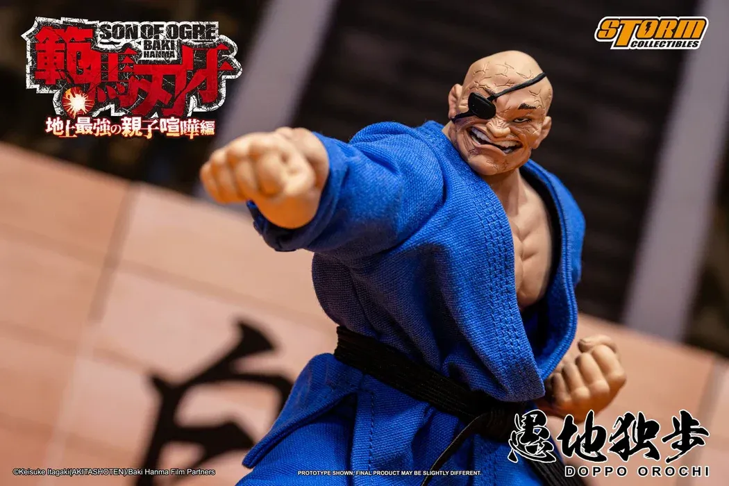 In stock! Storm Collectibles KIBK06SP DOPPO OROCHI SON OF OGRE BAKI HANMA 1/12 action figure