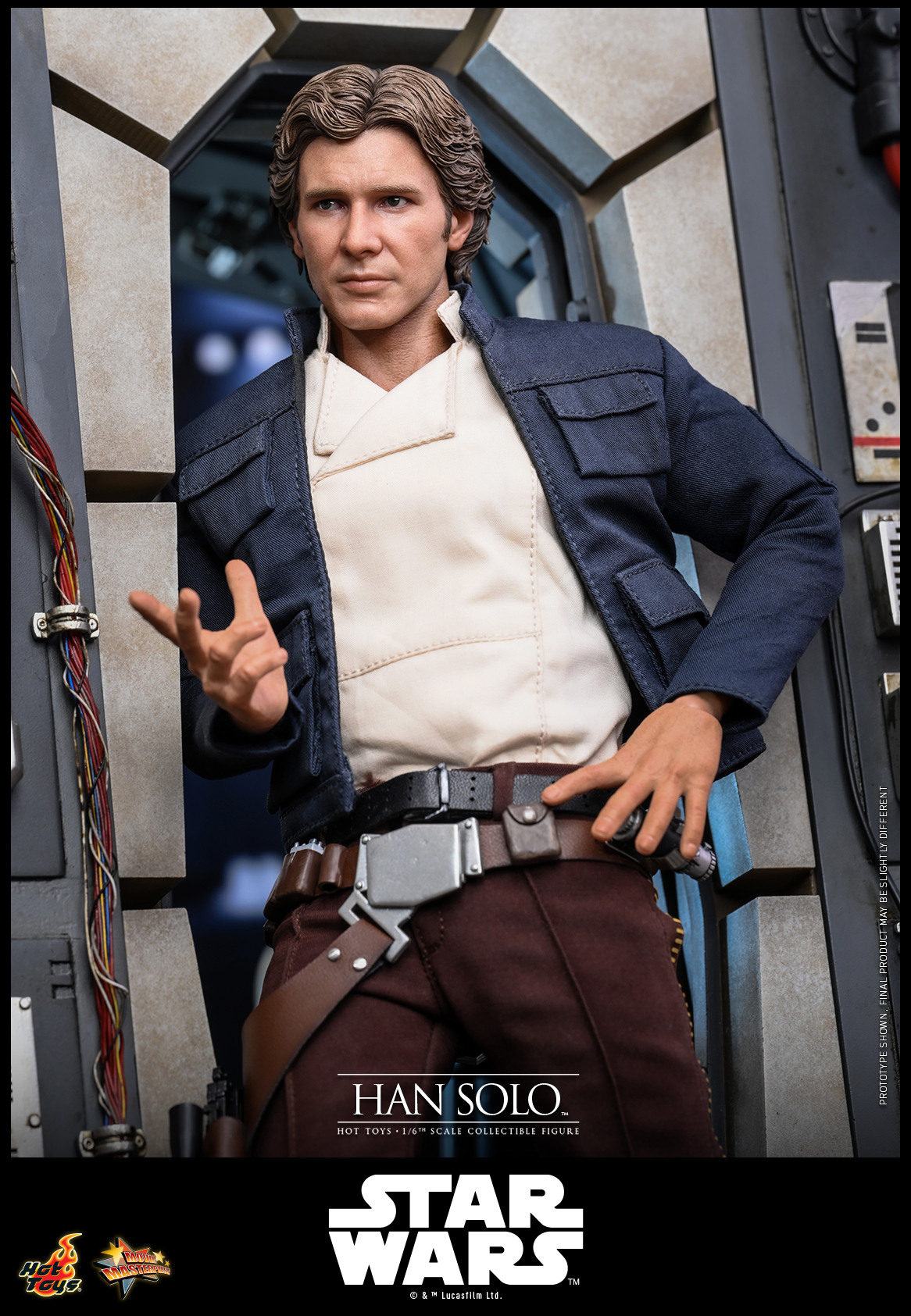 Pre order! Hot Toys MMS846 Han Solo Star Wars: The Empire Strikes Back 1/6 scale Collectible Figure