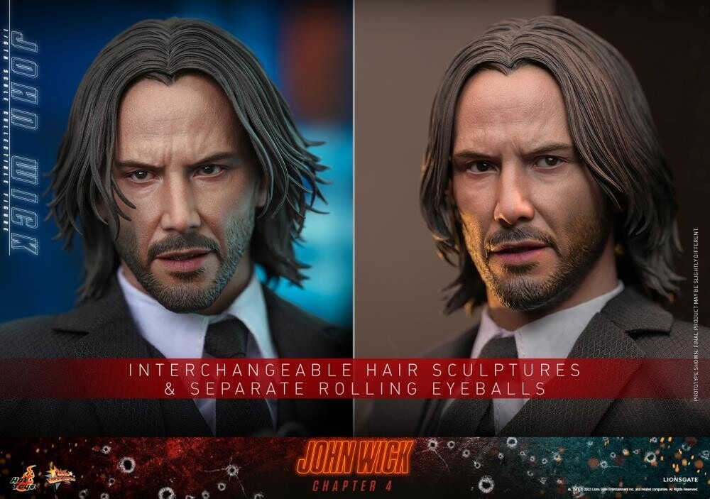 In Stock! Hot Toys MMS729B John Wick Chapter 4: John Wick 1/6 Figure (Special Edition)