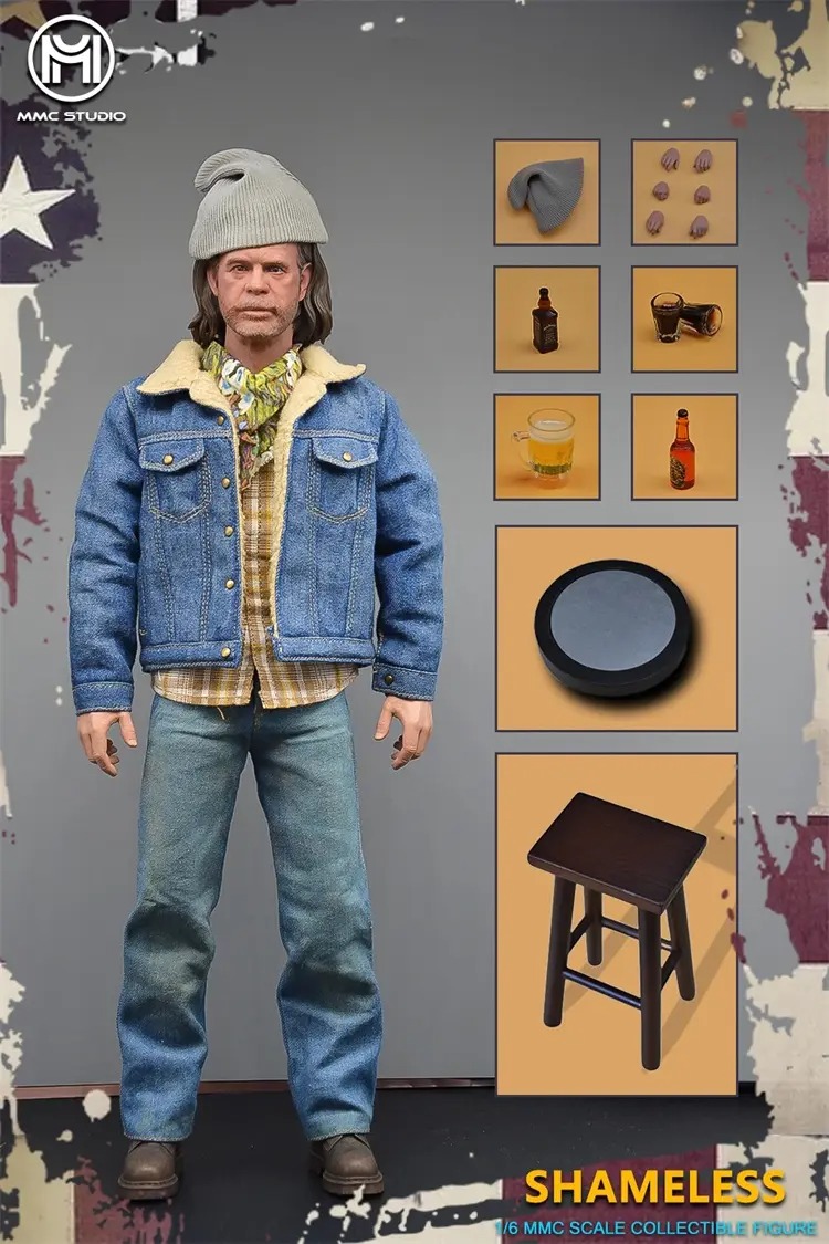 Pre order! MMC Studio Shameless MMC005 Frank Gallagher 1/6 Figure