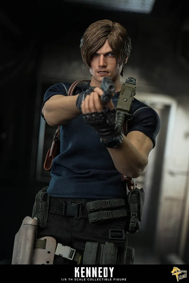 In Stock! MTTOYS017 1/6 Leon Resident Evil Action Figure Biohazard Reissue