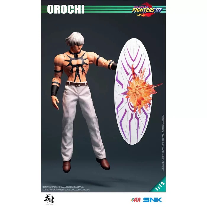 In stock! Tunshi Studio TS-015 KOF’97 OROCHI 1/12 Action Figure