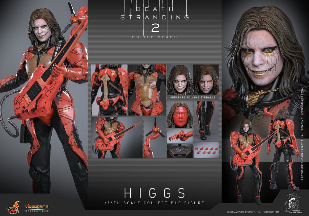 Pre order! Hot Toys VGM79 Death Stranding 2: On the Beach Higgs 1/6th scale Collectible Figure
