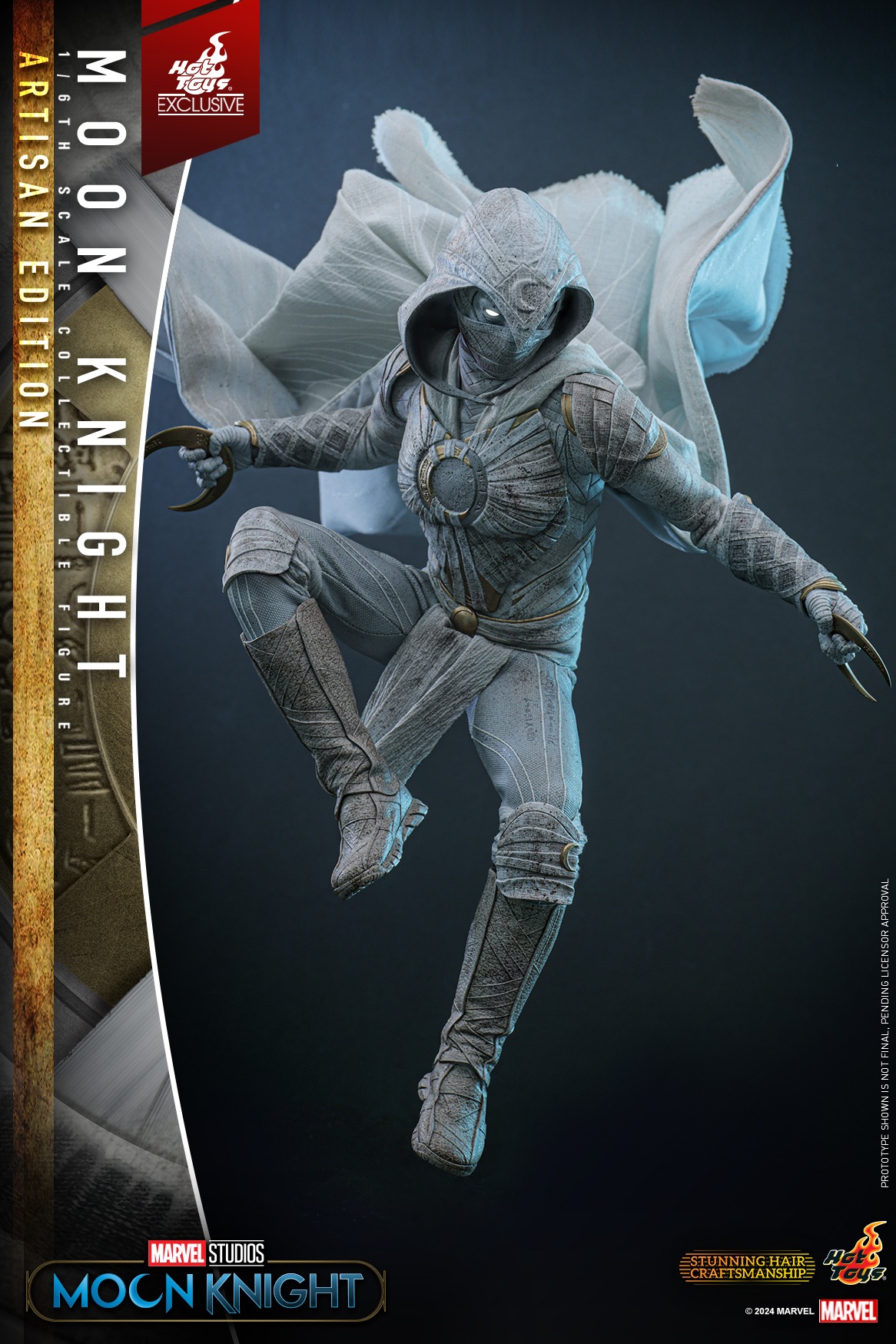 Pre order! Hot toys Moon Knight" 1/6 Moon Knight Collectible Figure (Artisan Edition)