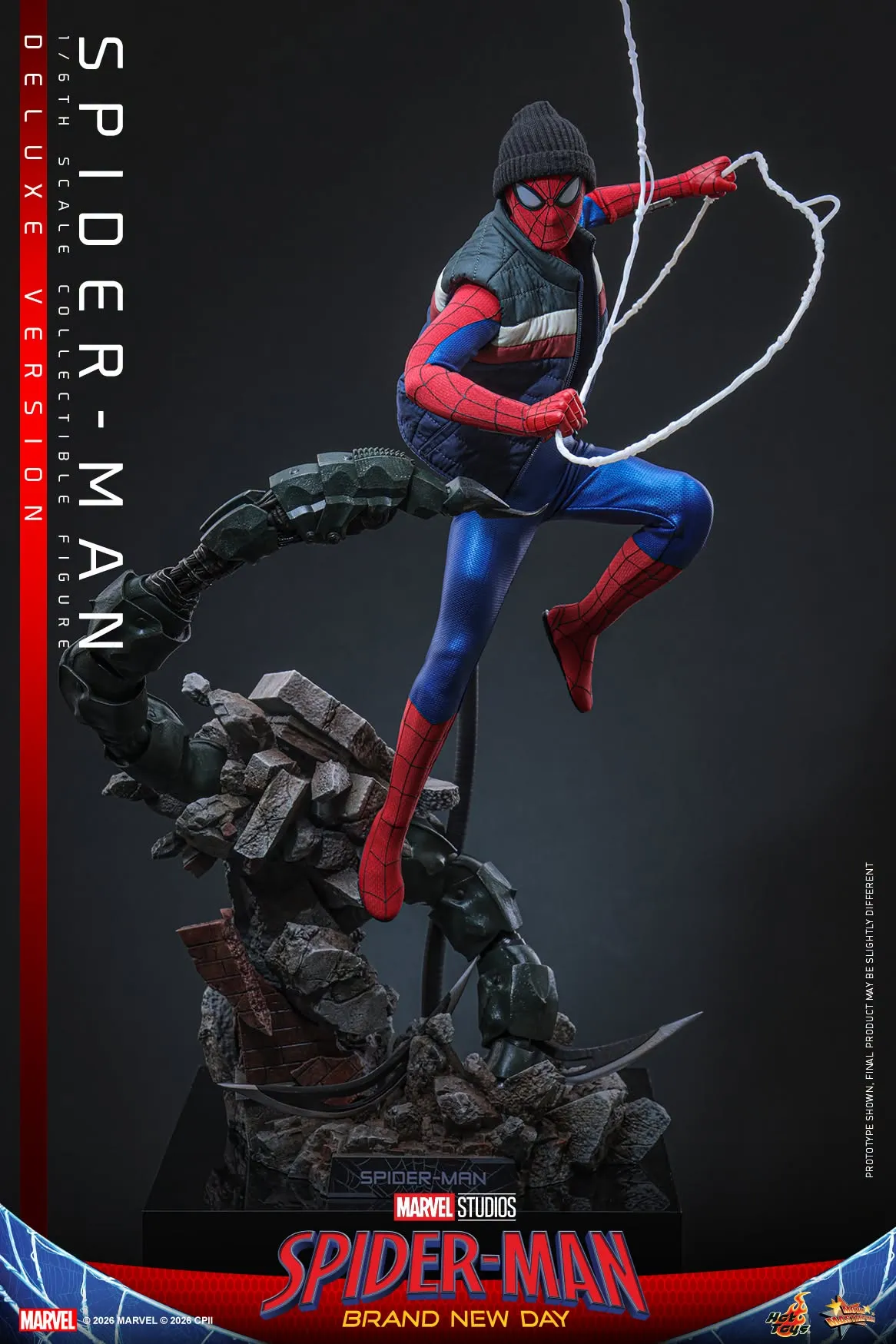 Pre order! Hot Toys MMS893 Spider-Man: Brand New Day Spider-Man (Deluxe Version) 1/6 scale Collectible Figure