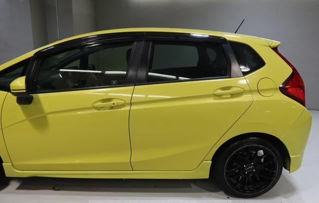 Honda Jazz Yellow Hatchback