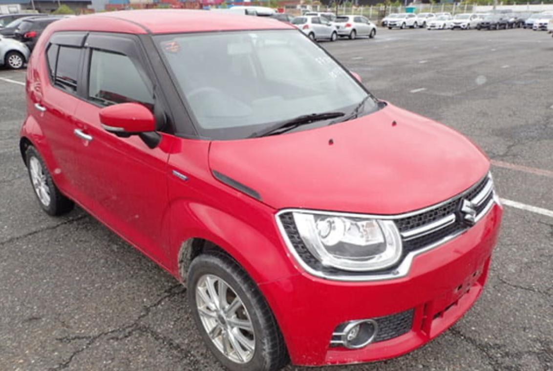 2017 Suzuki Ignis Hybrid Red