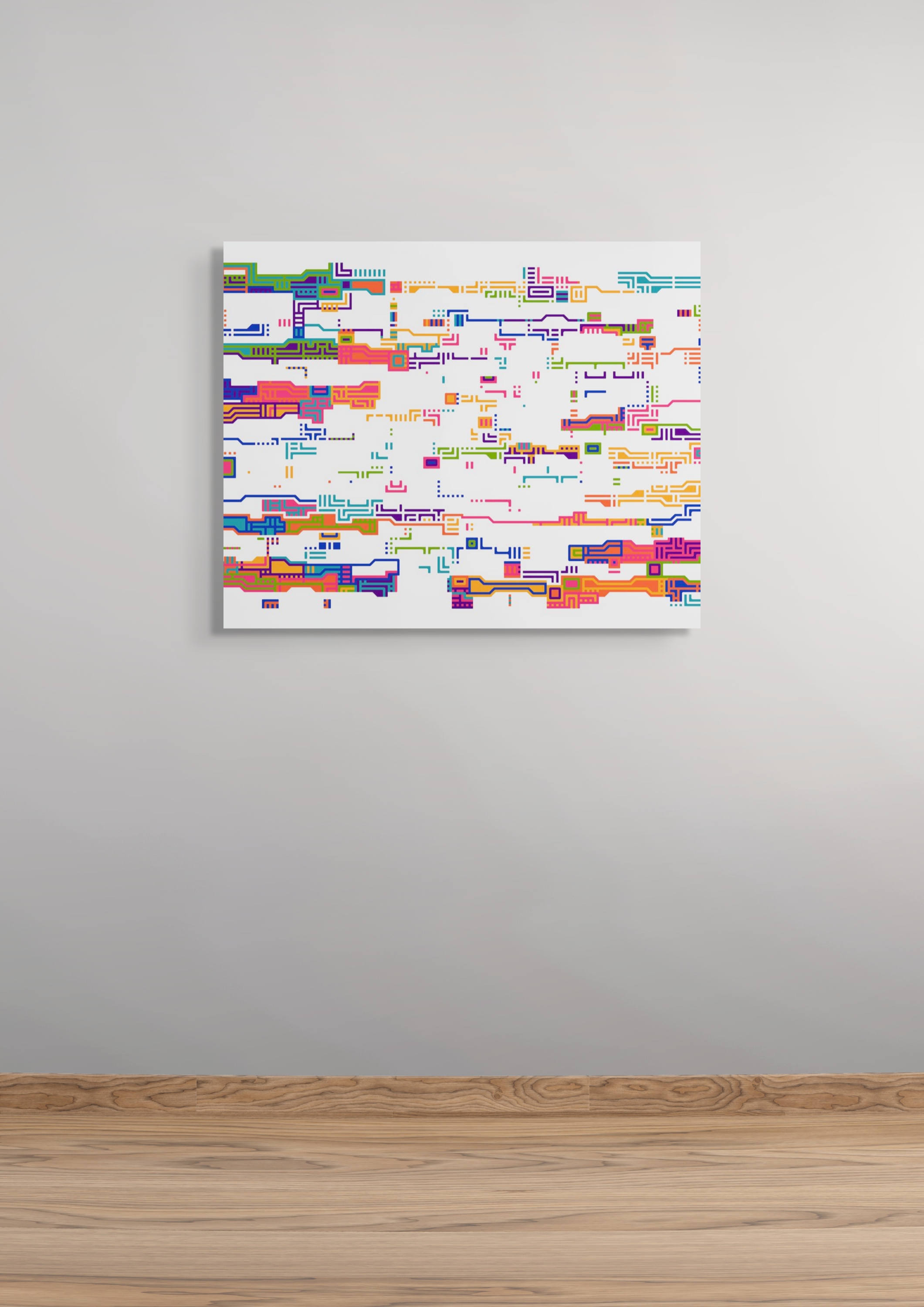 "210922/25" - 81x100cm (32x39,3") - Numérotée, signée