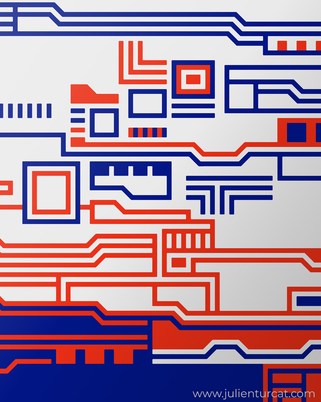 "150422" - 73x100cm (28,7x39,3") - Numérotée, signée