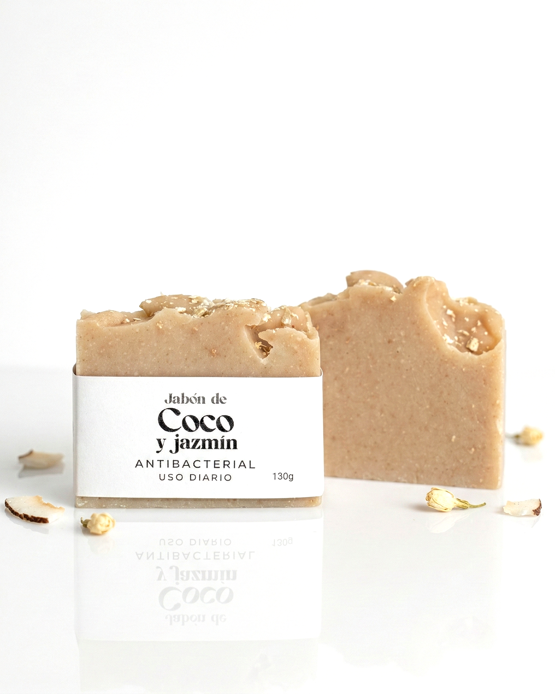 Jabón Coco y Jazmín · 130gr