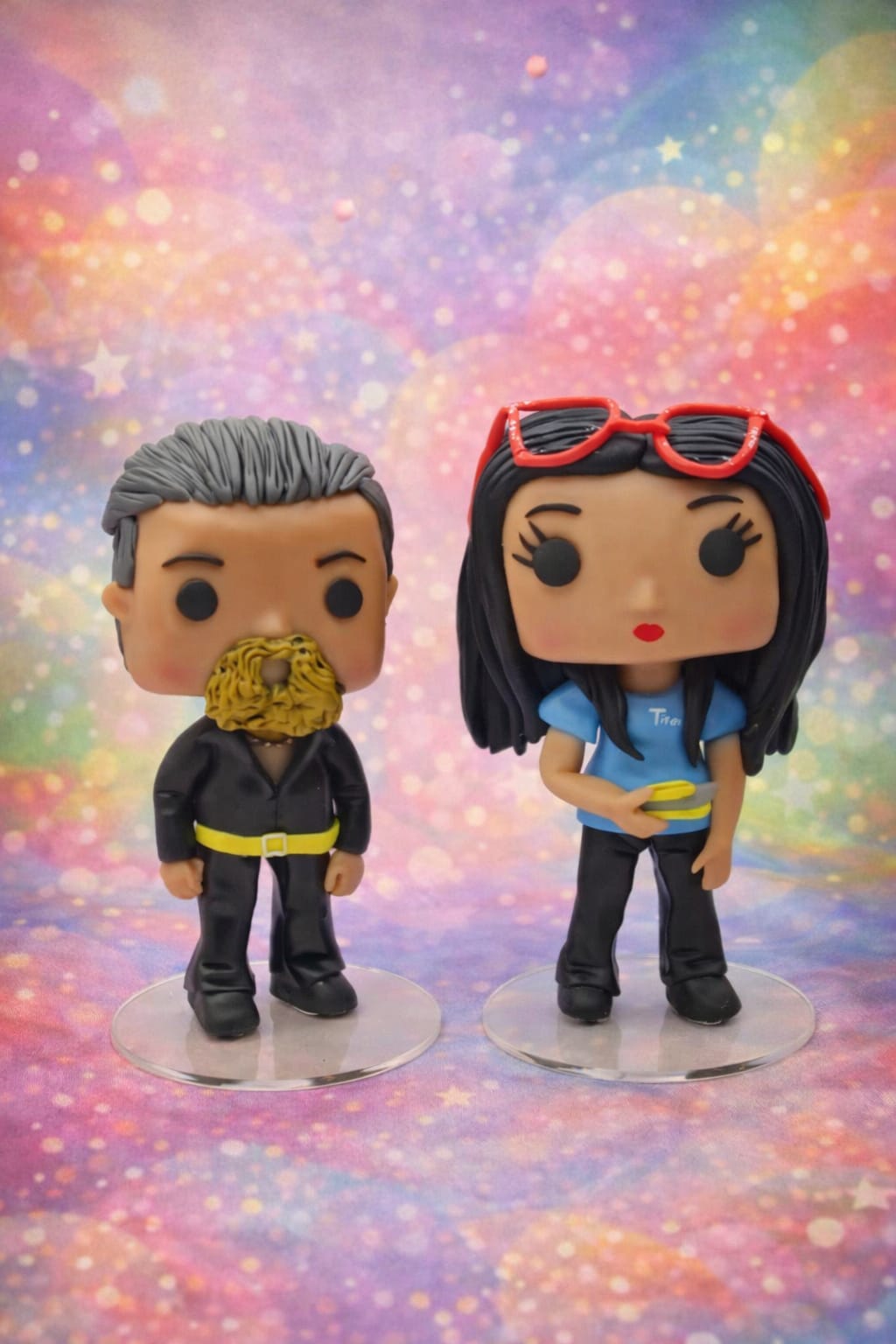 Statuina personalizzata in stile cartoon