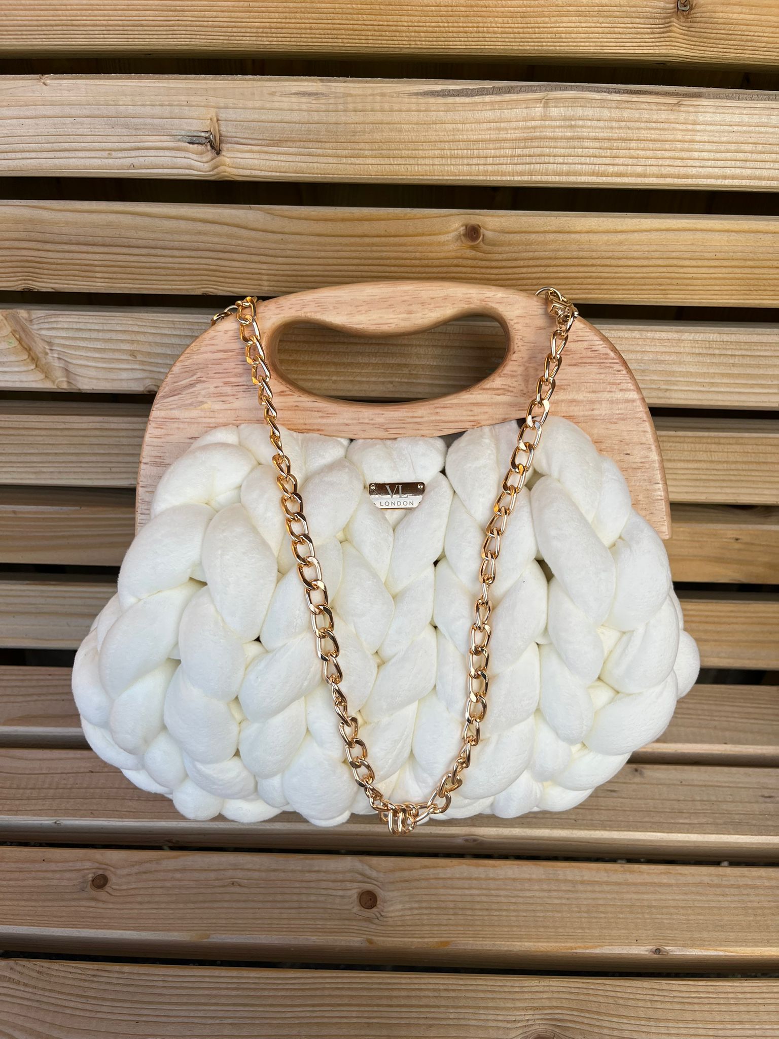 Chunky Knit Handbag