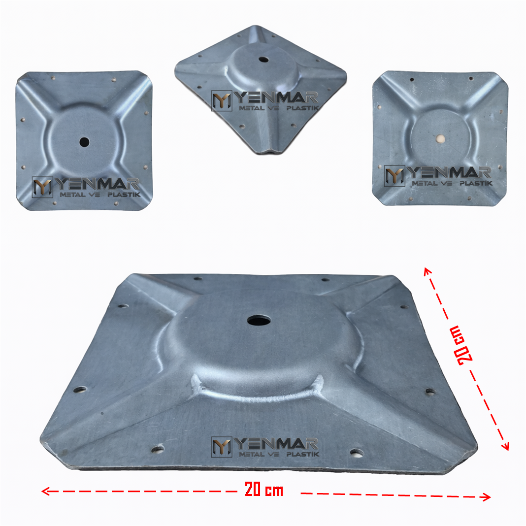 MASA AYAK BAĞLANTI TABLASI 20x20 cm