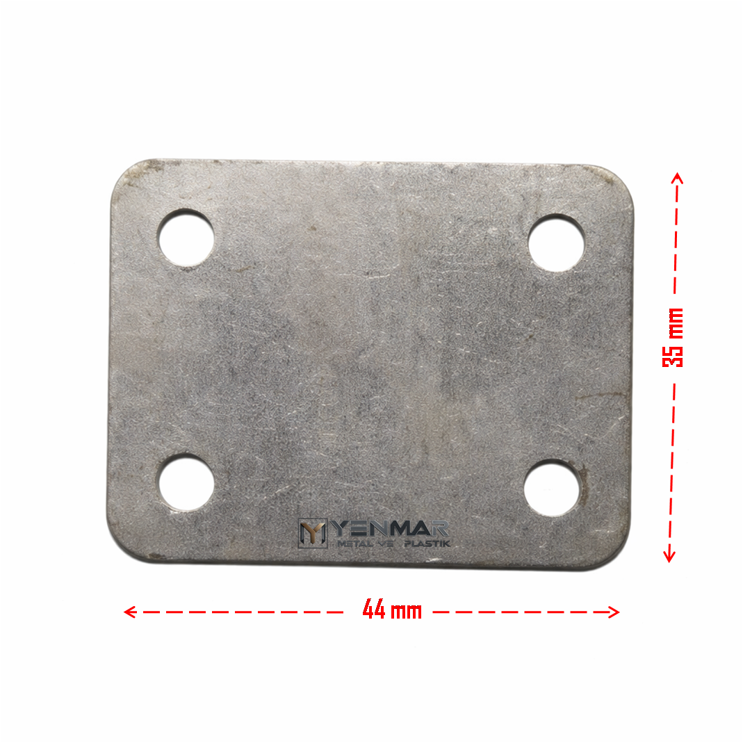 METAL AYAK İÇİN BAĞLANTI SACI​ 35 x 44 mm