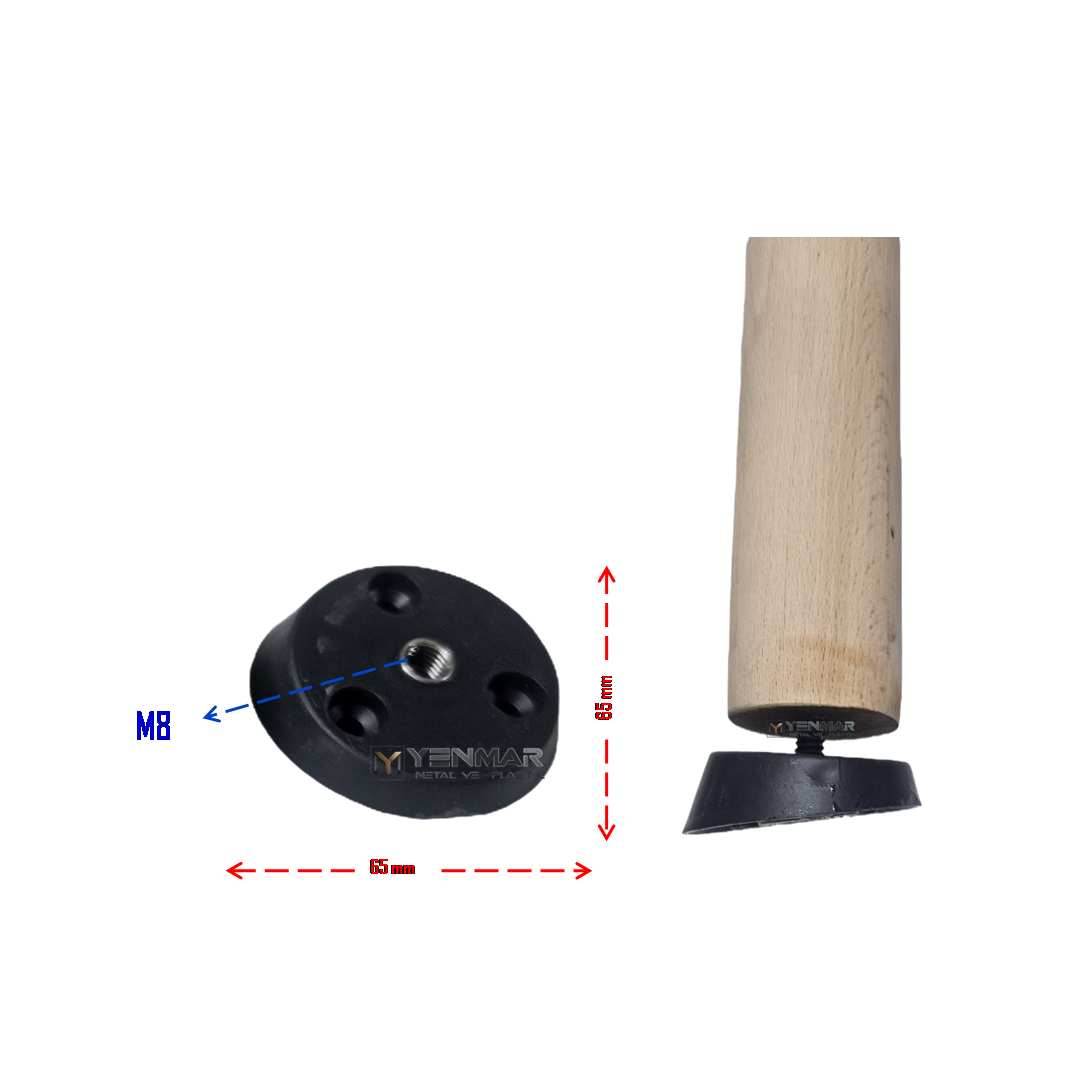 AHŞAP / METAL AYAK İÇİN AÇILI BAĞLANTI ​