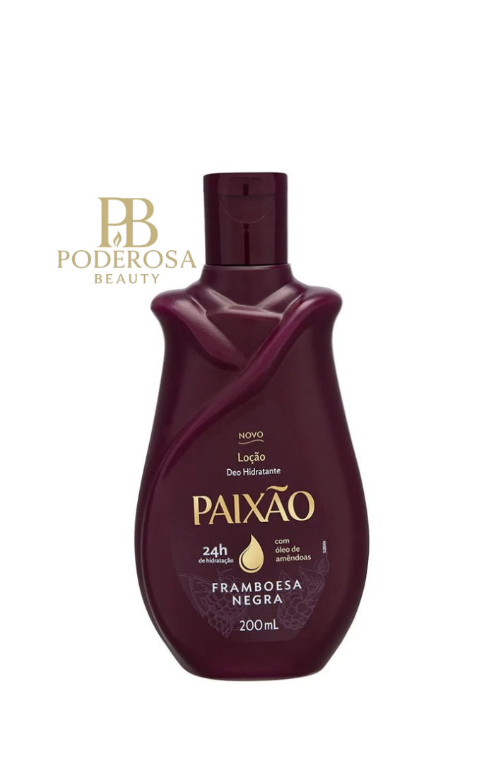Paixão Loção Deo Hidratante Framboesa Negra 200 ml