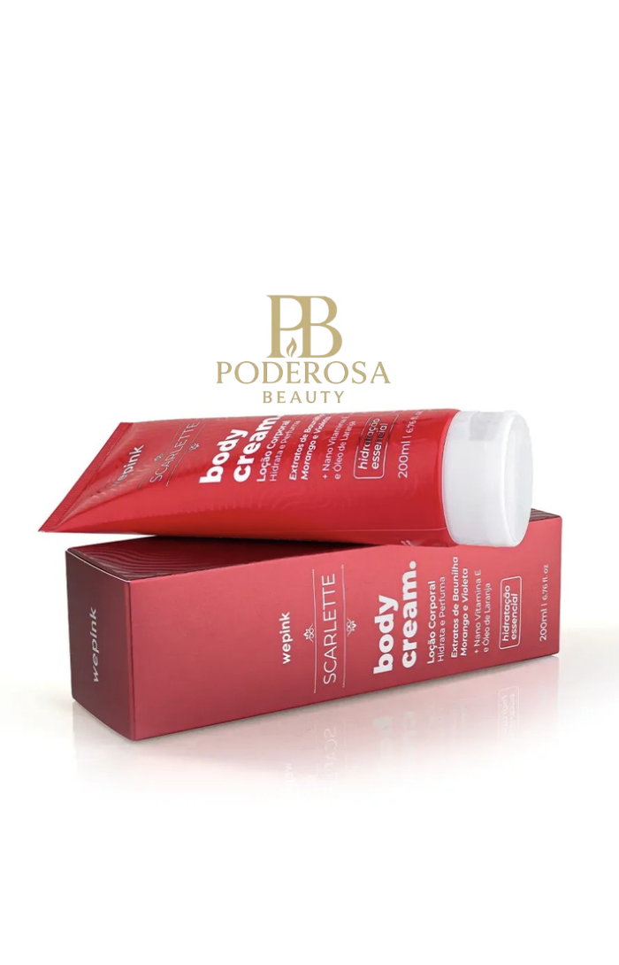 Body Cream Scarlette Desodorante Hidratante 200ml