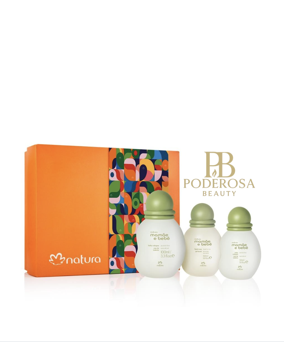 Natura Kit Mamãe E Bebê 2x50ml + 1x100