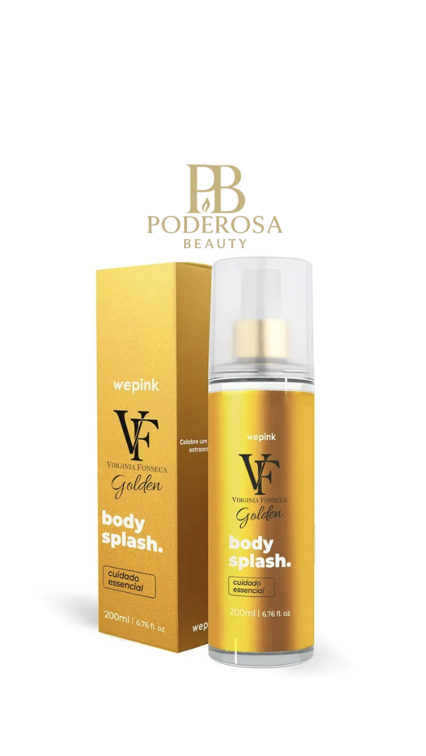 Body Splash VF Golden Desodorante Colônia 200ml