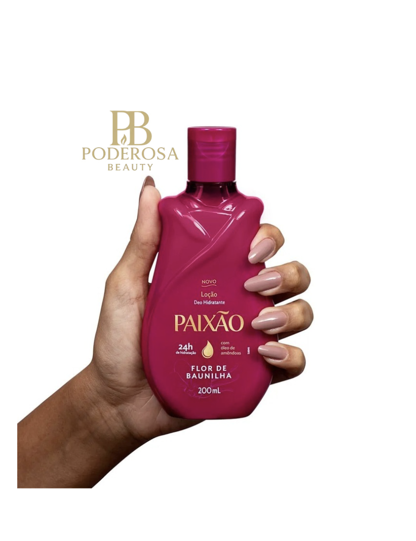 Paixão Loção Deo Hidratante Flor de Baunilha 200 ml
