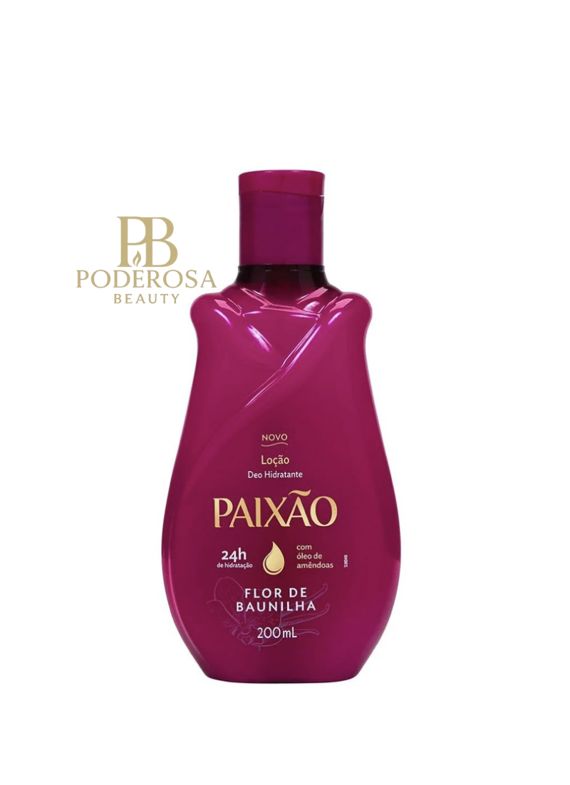 Paixão Loção Deo Hidratante Flor de Baunilha 200 ml