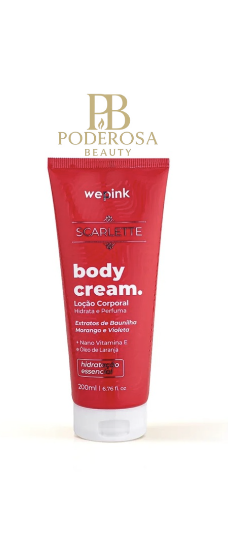 Body Cream Scarlette Desodorante Hidratante 200ml