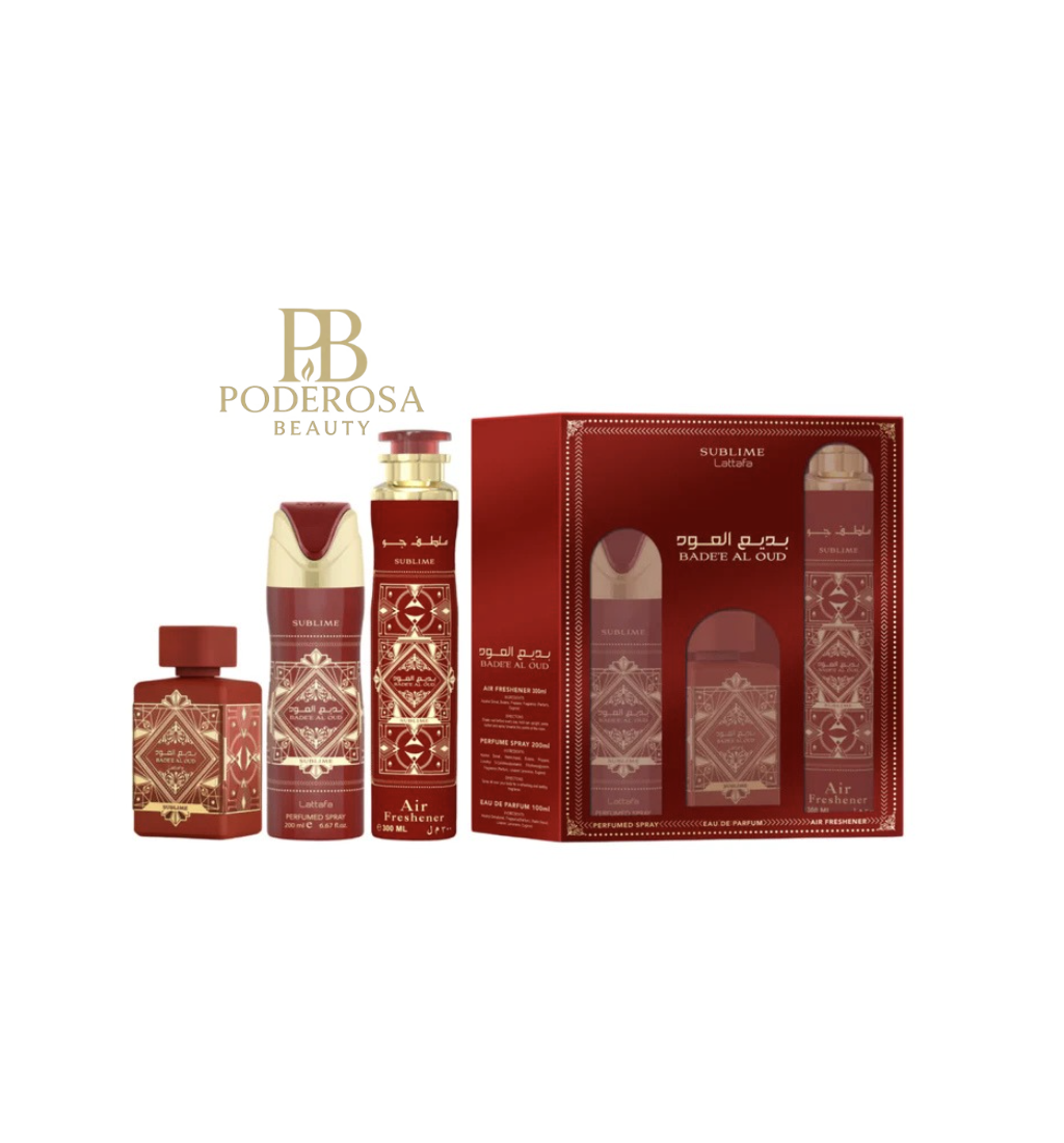 Coffret Badee Al Oud Sublime